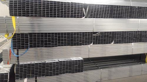 Tubos de aço retangular galvanizado zinco quente
