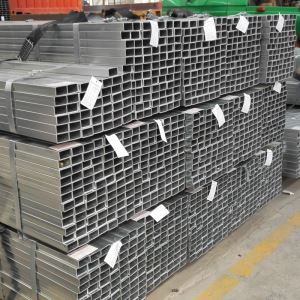 Primeiro Tubo Quadrado Galvanizado 120x120 Mm Empresa De Fabricação De Aço
