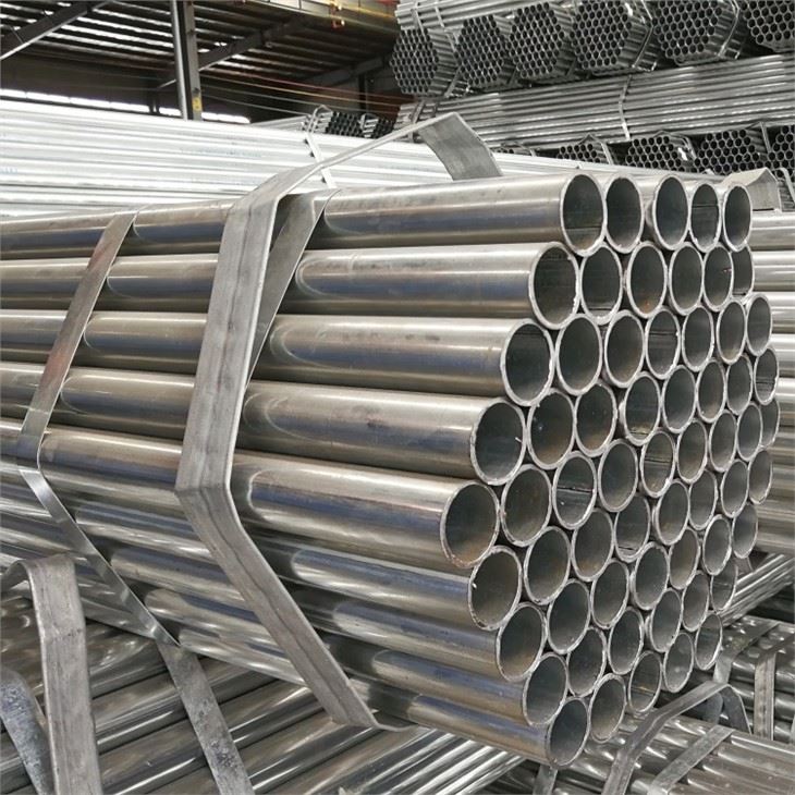 Tubo Gi Pipe Erw Tubo Redondo de Aço Galvanizado