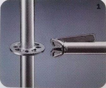 48 tubos de andaime de 3mm BS1139