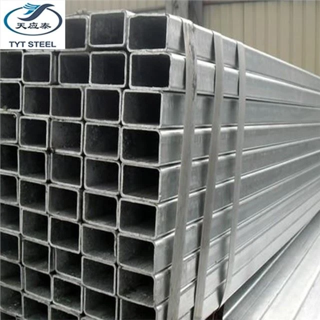 Tubo quadrado galvanizado a quente