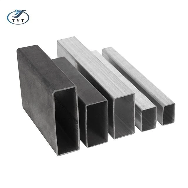 Tubo de aço pré-galvanizado quadrado e retangular de seção oca Z40~Z275g