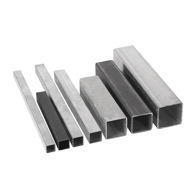 Tubos e tubos de aço galvanizado ERW oco RHS