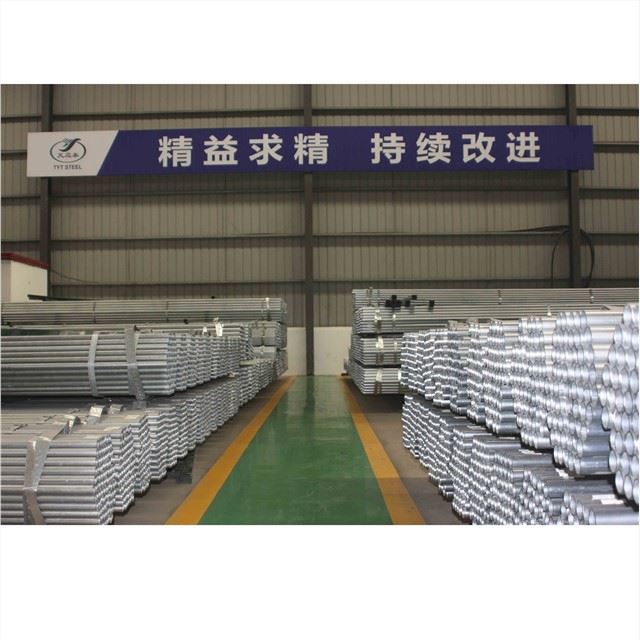 Tubo de aço pré-galvanizado de material estrutural Q195 de alta qualidade