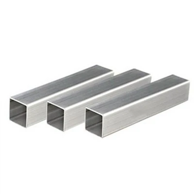 40x40mm 6m de comprimento tubo quadrado de ferro pré-galvanizado tubo de aço para construção
