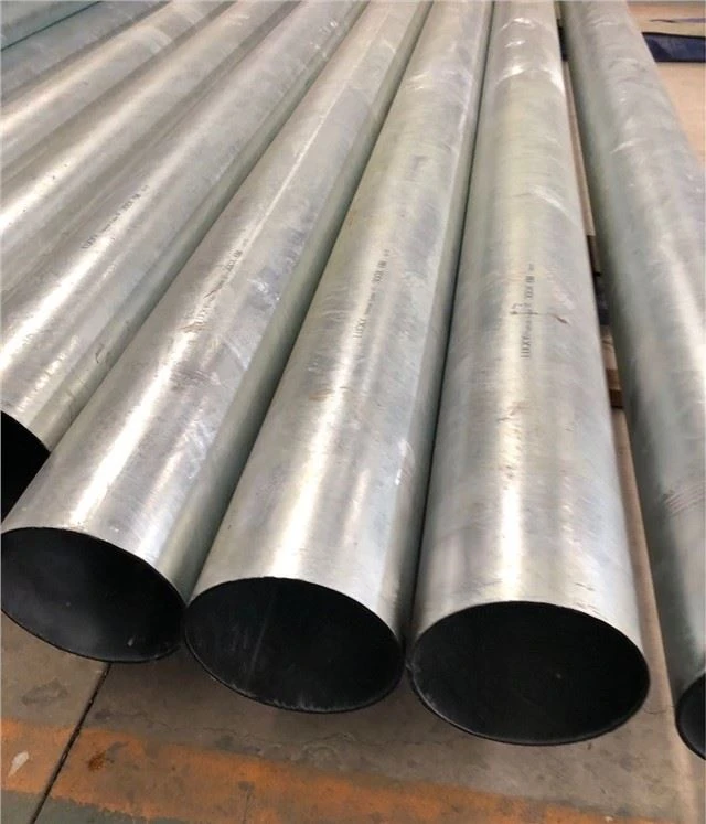DN50 Hot Dipped Galvanized Tubulação de aço leve para venda