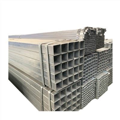 Tubo retangular de aço galvanizado