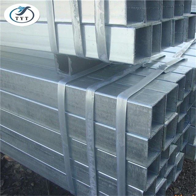 Tubo quadrado galvanizado a quente/tubo oco HDG