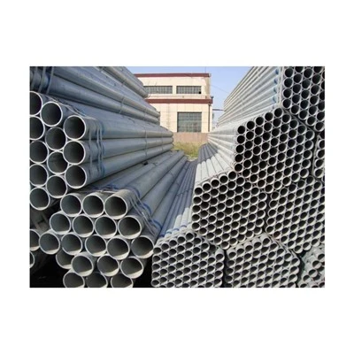 Preço de tubo redondo macio preto galvanizado por imersão a quente