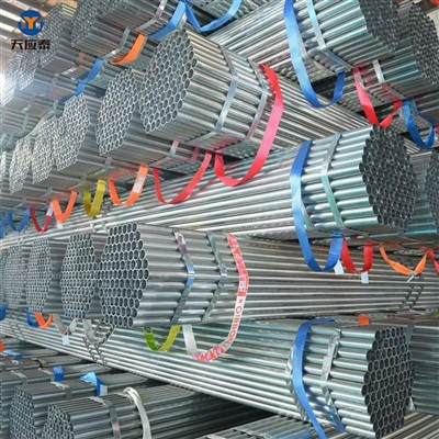 Preço de tubo de ferro galvanizado de 2,5 polegadas, tubo Gi de 48,6 mm tabela 40